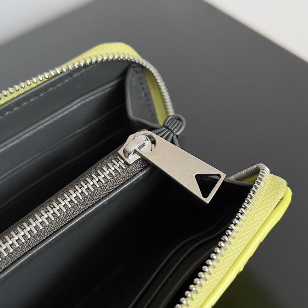 Кошелек из плетеной кожи 19 см фото 5