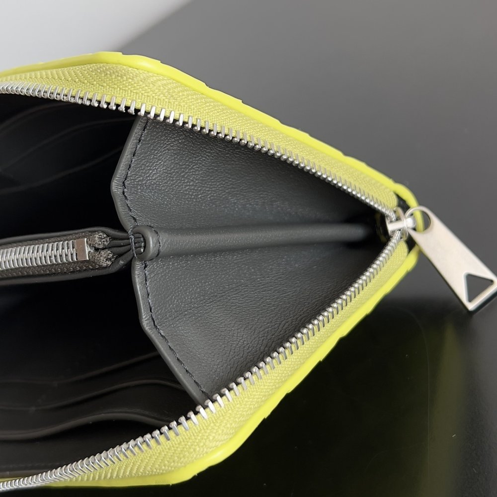 Кошелек из плетеной кожи 19 см фото 6