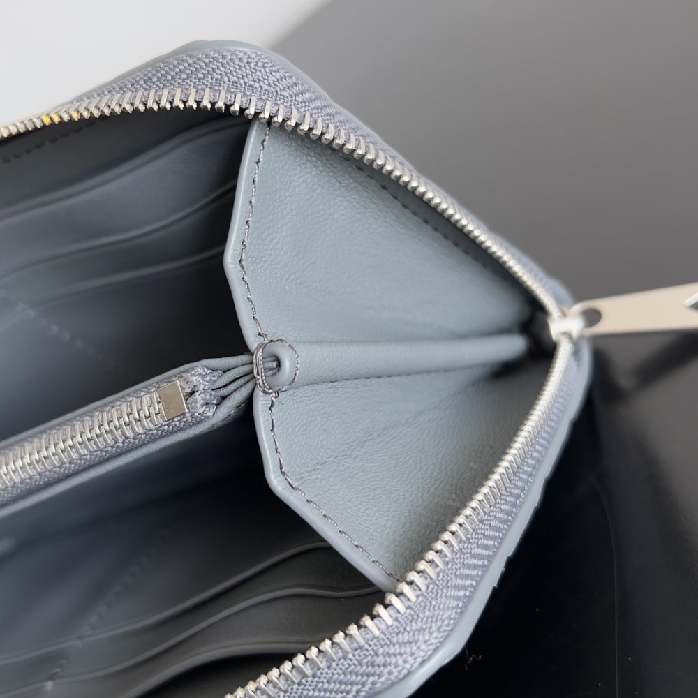 Кошелек из плетеной кожи 19 см фото 6