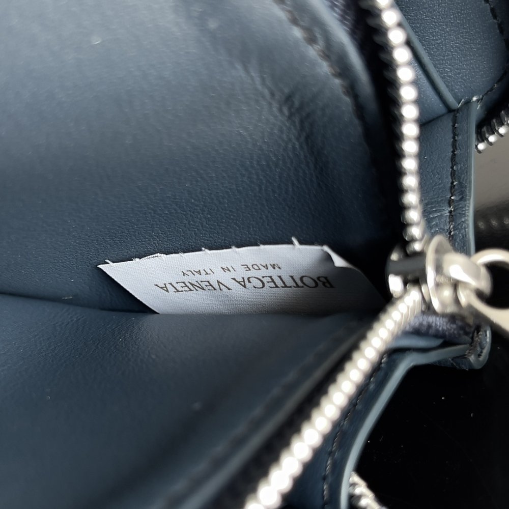 Кошелек из плетеной кожи 19 см фото 8