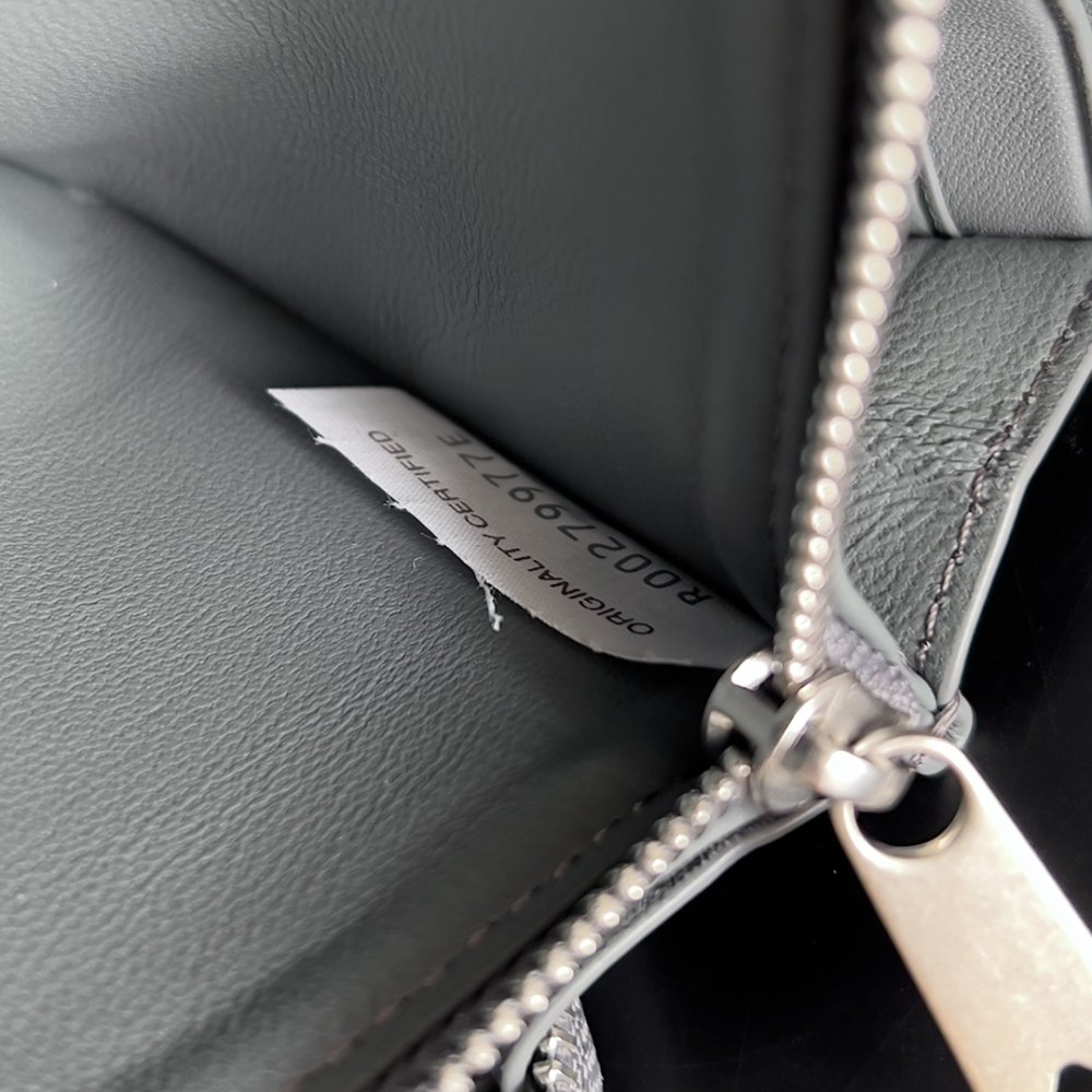 Кошелек из плетеной кожи 19 см фото 8