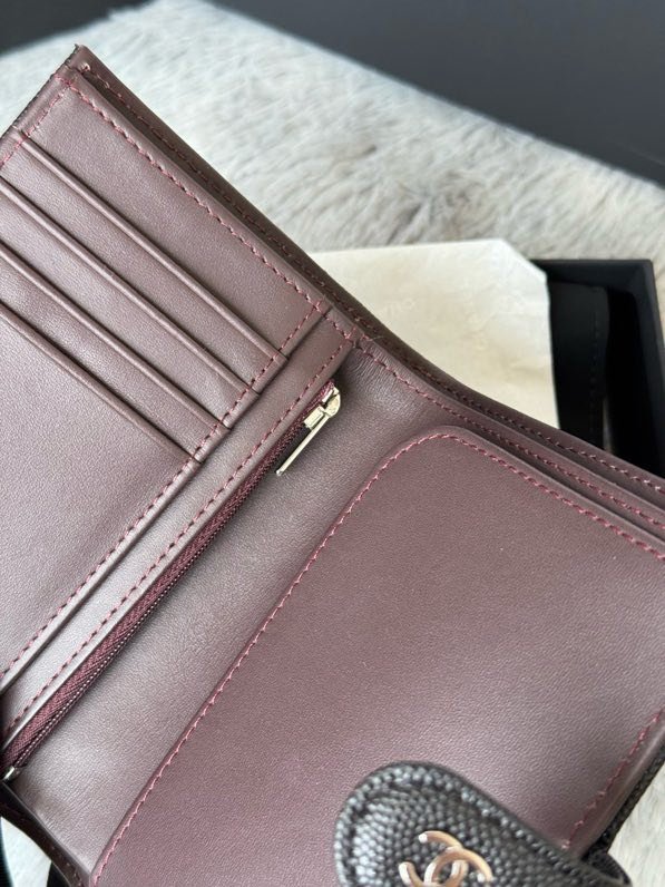 Кошелек кожаный 15х10х3 см фото 6