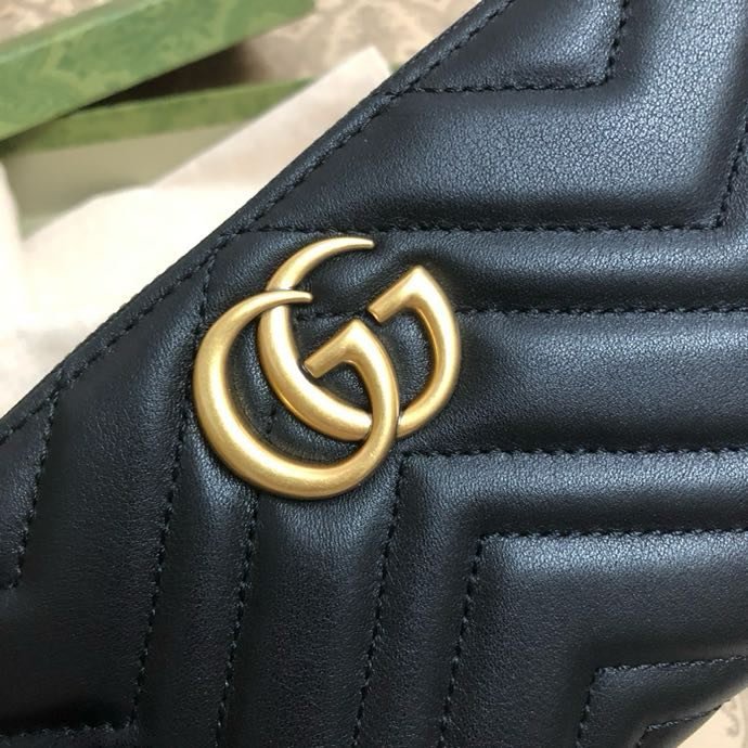 Purse leather GG Marmont фото 6