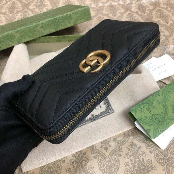 Purse leather GG Marmont фото 8