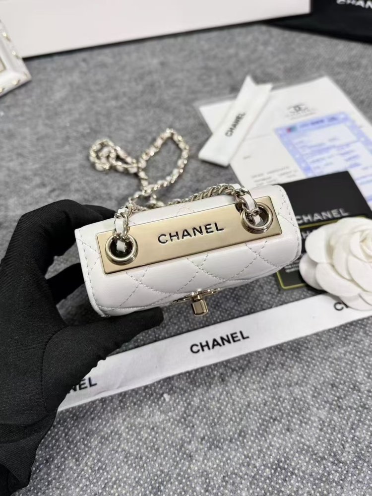 Кошелек кожаный на цепочке фото 4