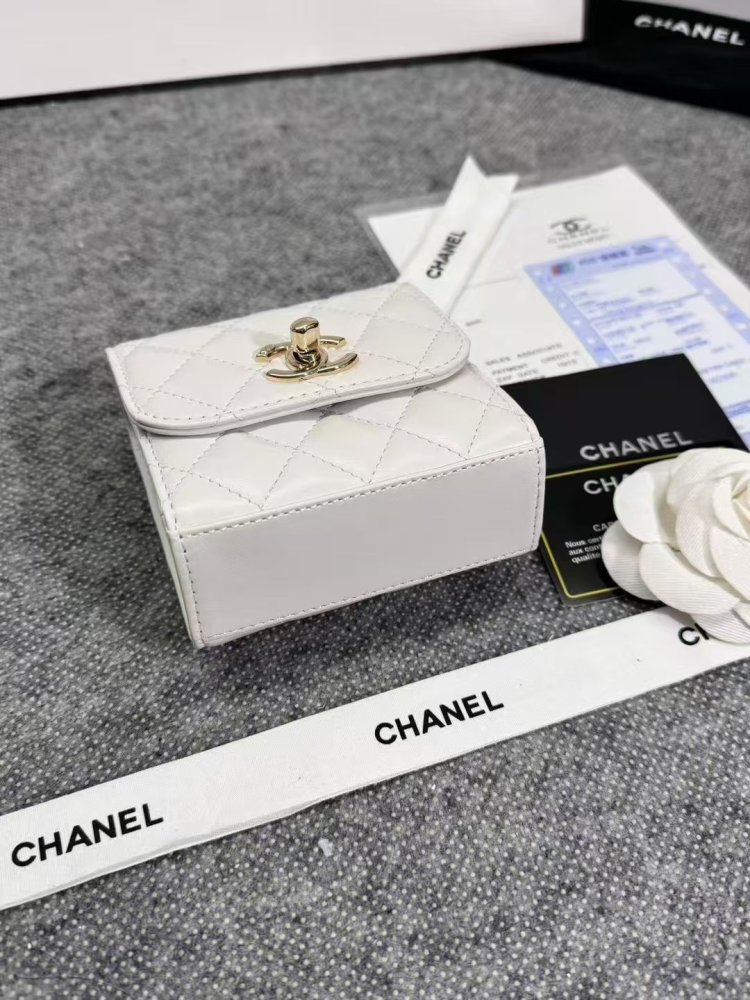 Кошелек кожаный на цепочке фото 5