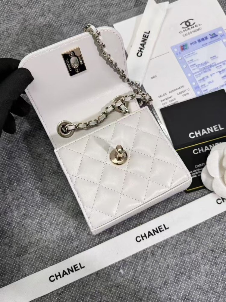 Кошелек кожаный на цепочке фото 6