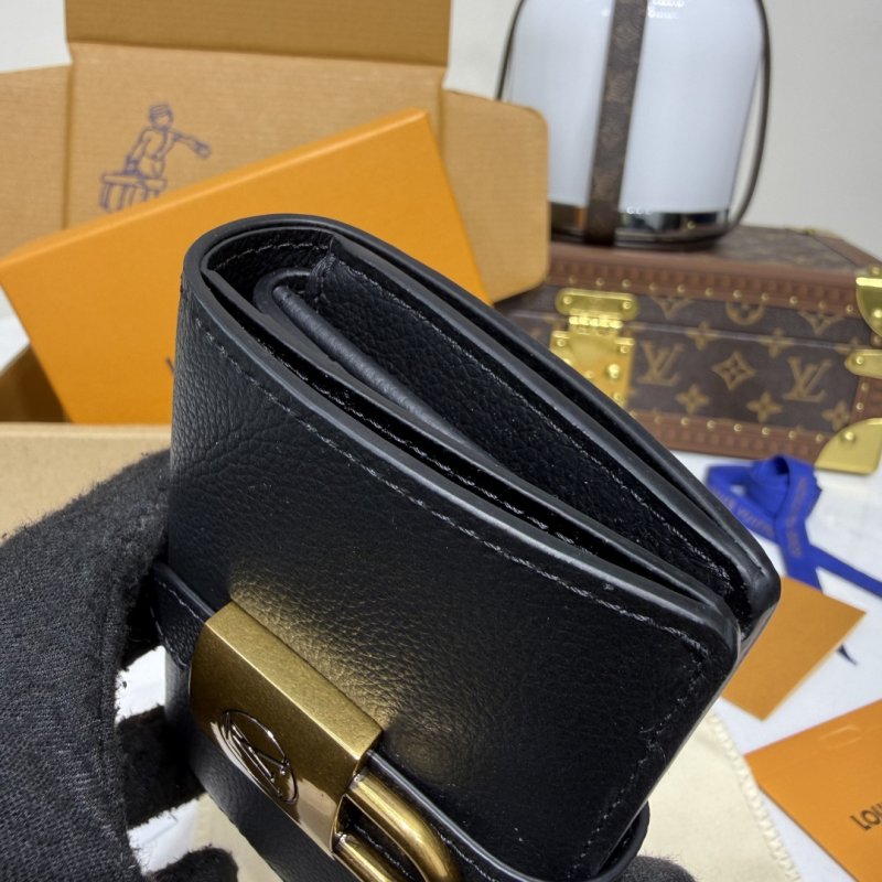 Кошелек PORTFOILLE LOCKY M12408 черный фото 6