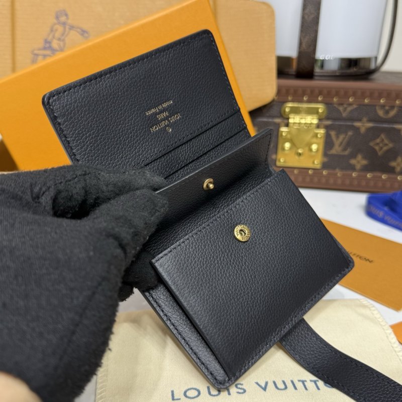 Кошелек PORTFOILLE LOCKY M12408 черный фото 8