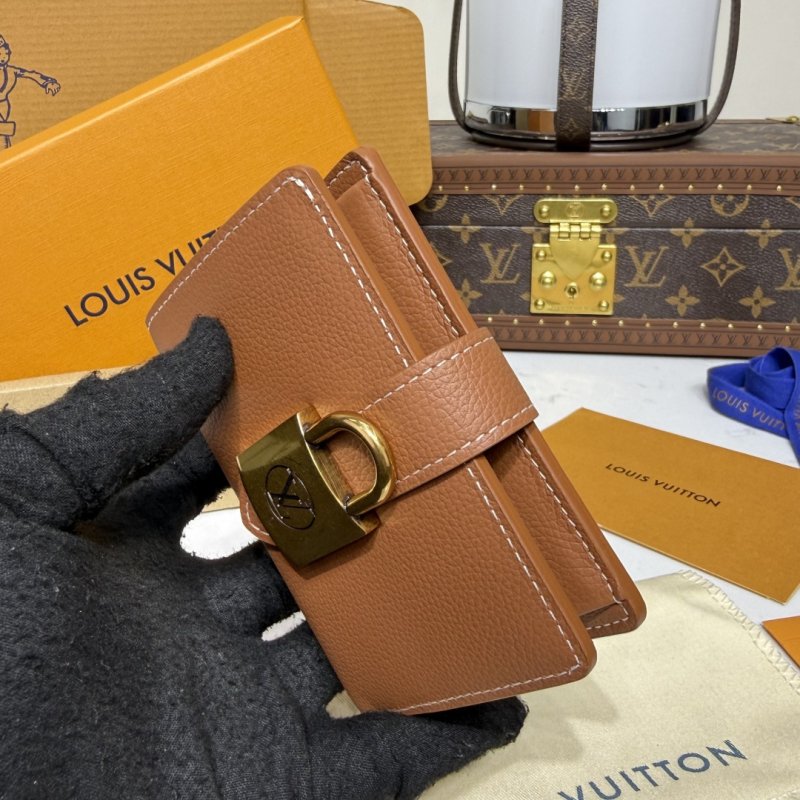 Кошелек PORTFOILLE LOCKY M12408 коричневый фото 4