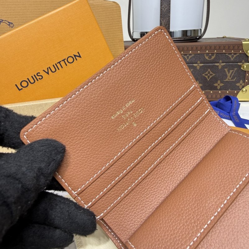 Кошелек PORTFOILLE LOCKY M12408 коричневый фото 6