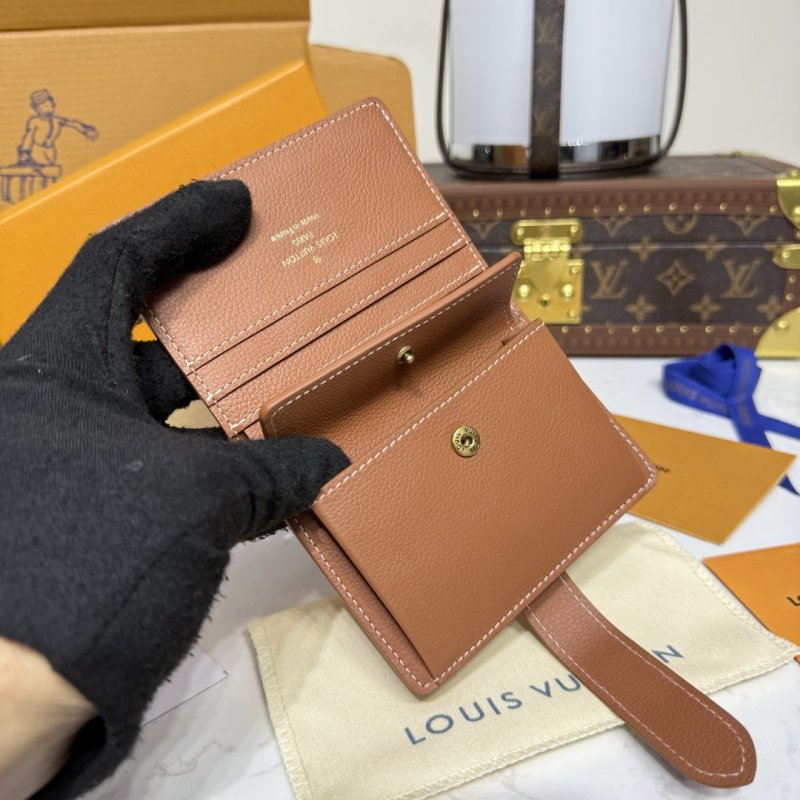 Кошелек PORTFOILLE LOCKY M12408 коричневый фото 7