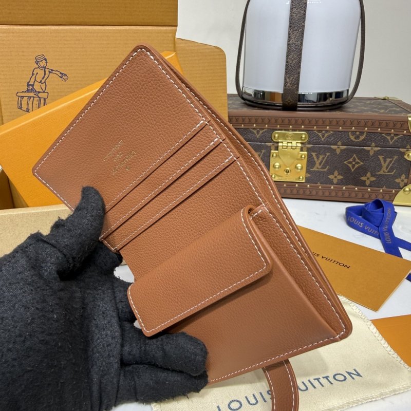 Кошелек PORTFOILLE LOCKY M12408 коричневый фото 8