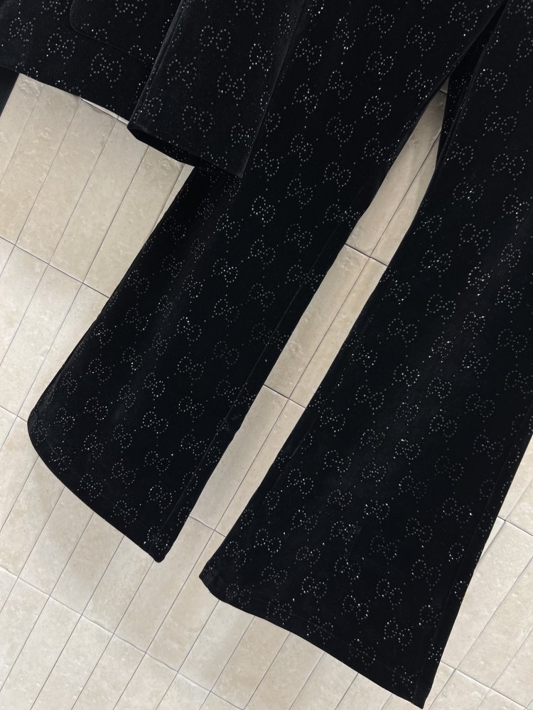 Костюм бархатный женский фото 5