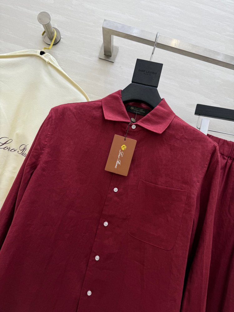 Костюм льняной женский (рубашка и брюки) фото 3