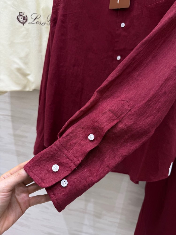 Костюм льняной женский (рубашка и брюки) фото 4