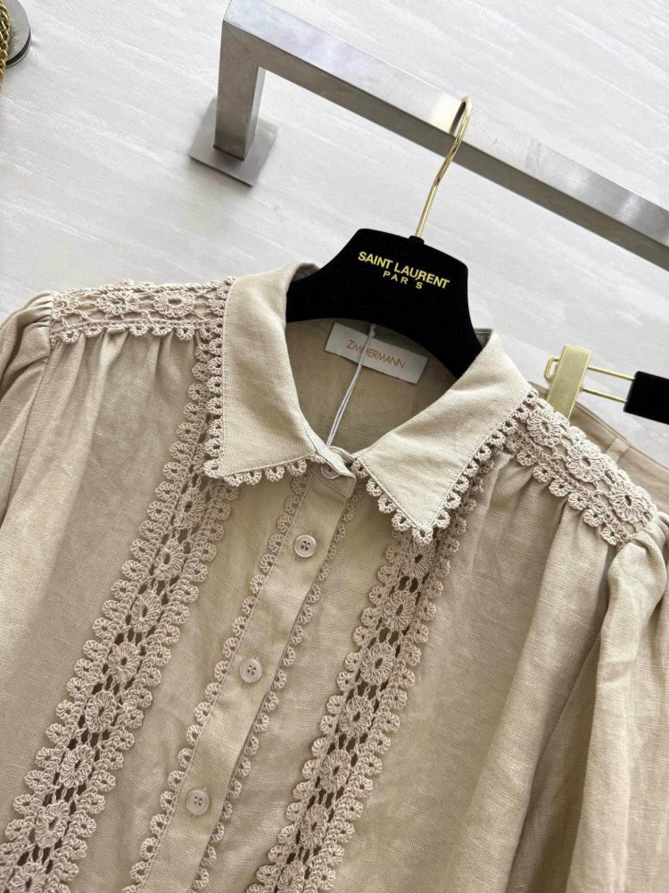 Костюм льняной женский (рубашка и брюки) фото 5