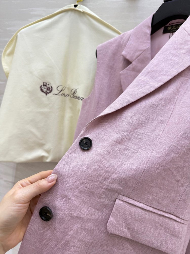 Костюм лляної жіночий (жилет і спідниця) фото 5