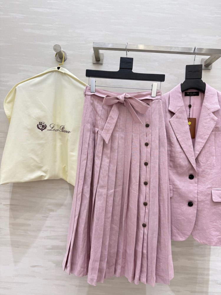 Костюм лляної жіночий (жилет і спідниця) фото 6