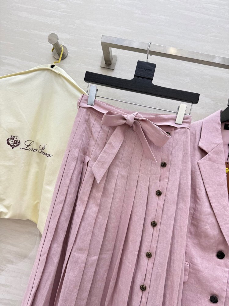 Костюм лляної жіночий (жилет і спідниця) фото 8