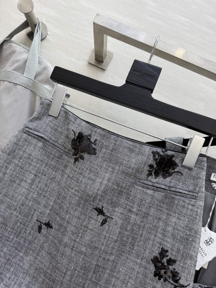 Костюм лляної жіночий фото 8