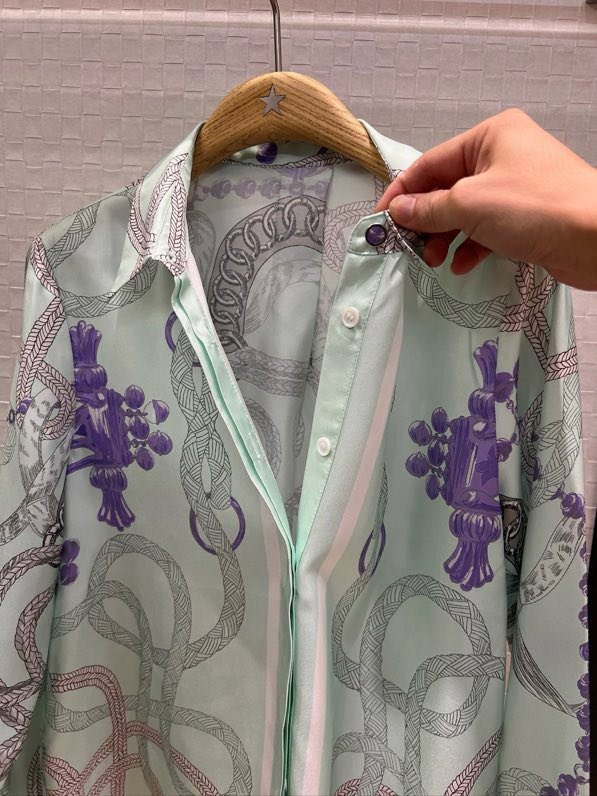 Костюм шелковый женский фото 5