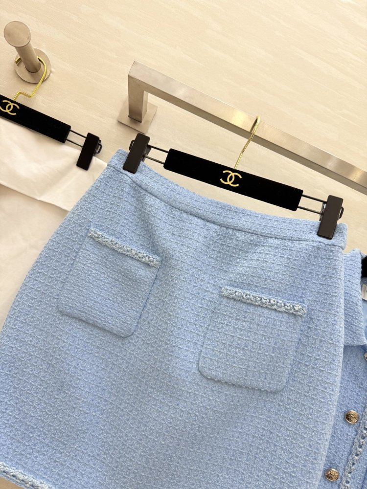 Костюм твидовый женский (пиджак и юбка) фото 8