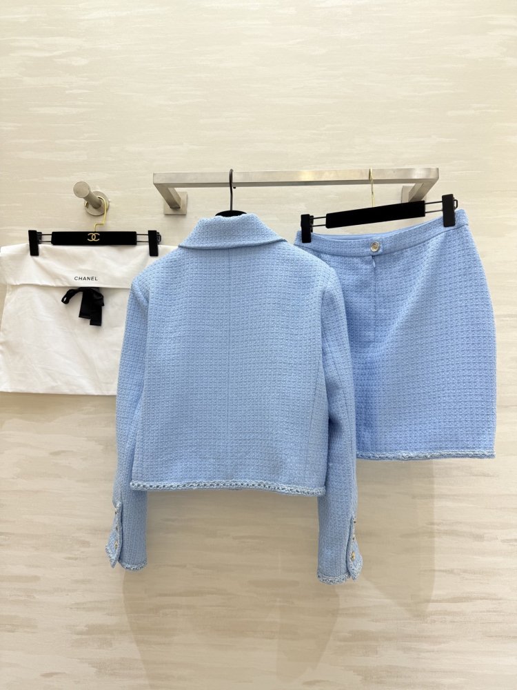 Костюм твидовый женский (пиджак и юбка) фото 9