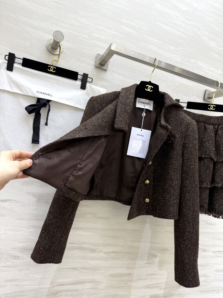 Костюм твидовый женский фото 6