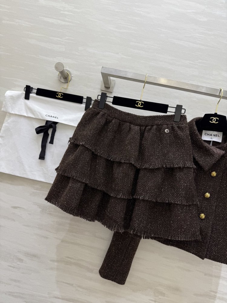 Костюм твидовый женский фото 7