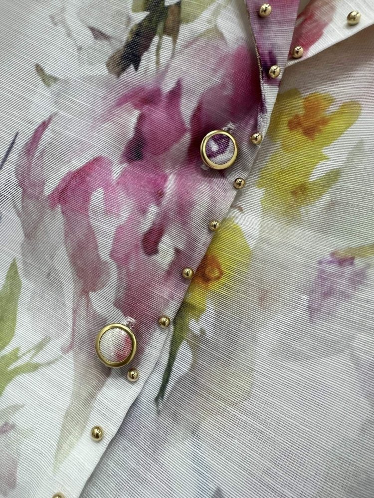 Costume female (linen shirt and shorts) фото 5