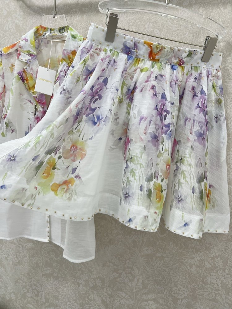 Costume female (linen shirt and shorts) фото 6