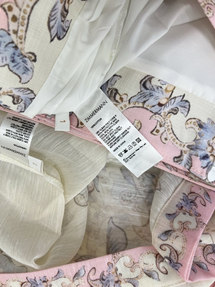 Costume female (linen shirt and shorts) фото 8