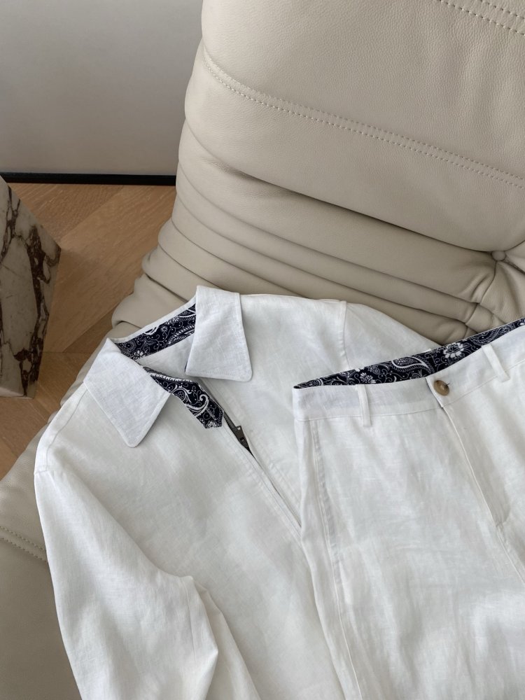 Костюм женский льняной фото 2