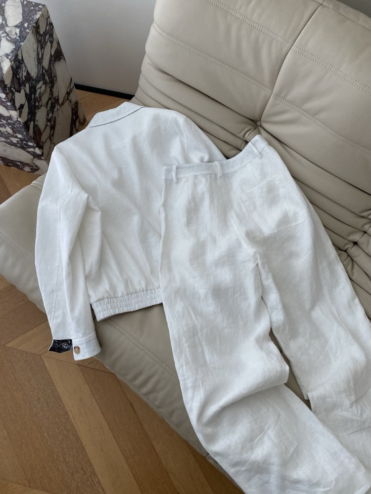 Костюм женский льняной фото 9