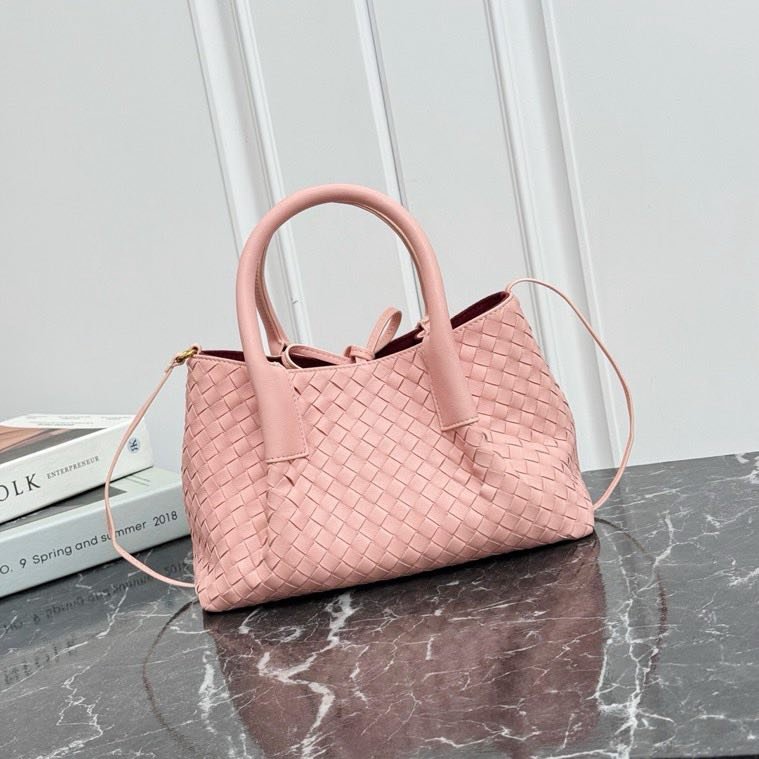 Кожаная двусторонняя сумка тоут Pinacoteca 24 см