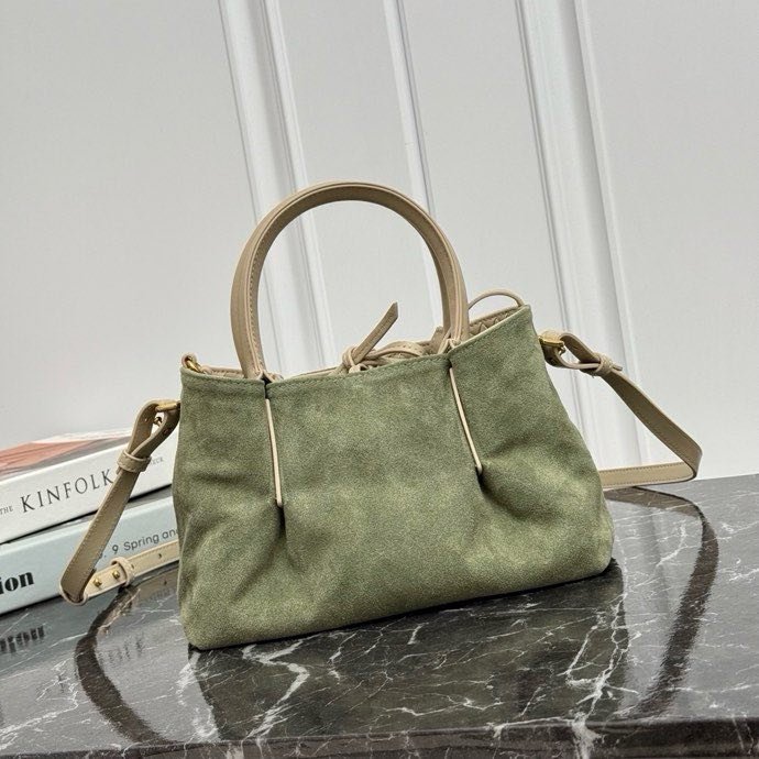 Кожаная двусторонняя сумка тоут Pinacoteca 24 см фото 2