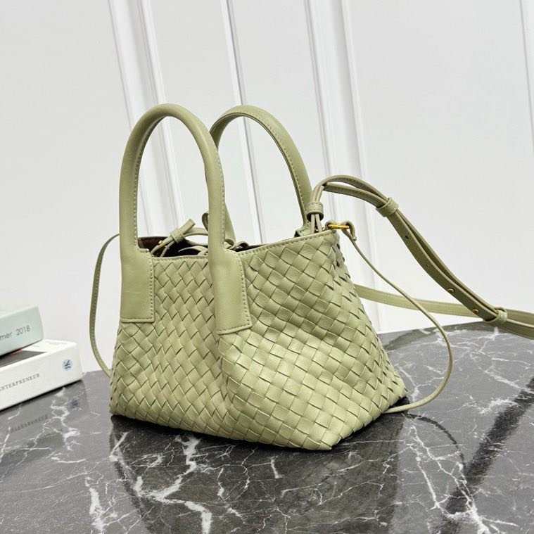 Кожаная двусторонняя сумка тоут Pinacoteca 24 см фото 2