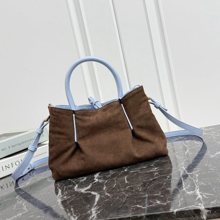 Кожаная двусторонняя сумка тоут Pinacoteca 24 см фото 2