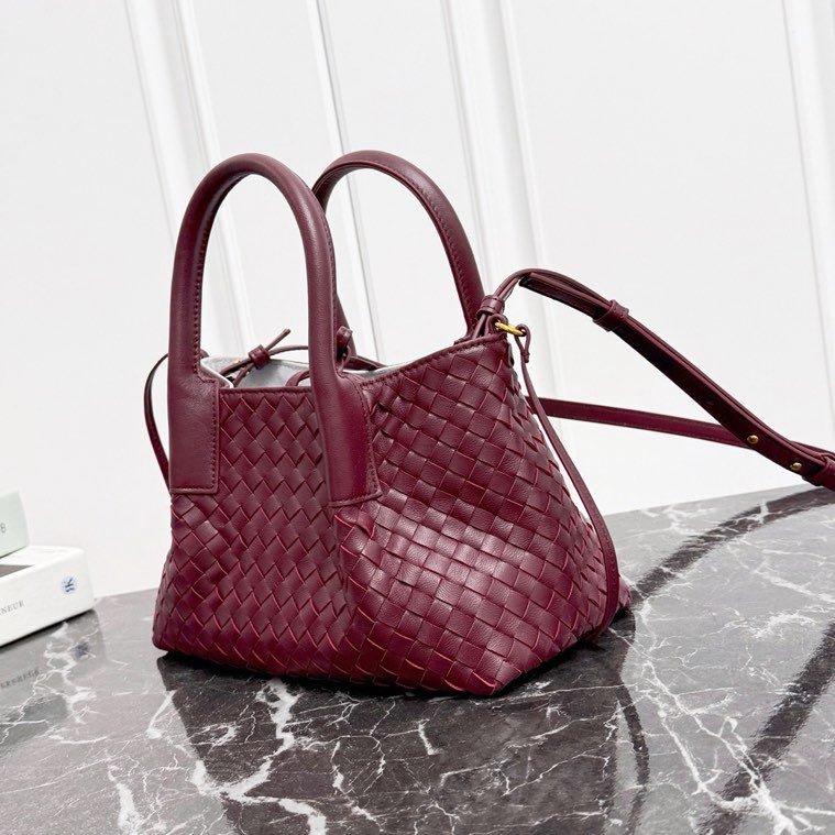 Кожаная двусторонняя сумка тоут Pinacoteca 24 см фото 3