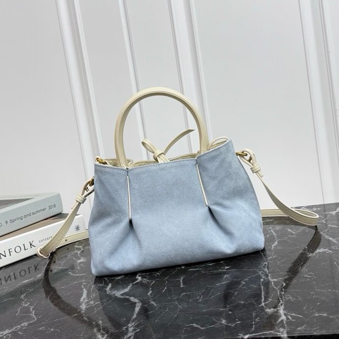 Кожаная двусторонняя сумка тоут Pinacoteca 24 см фото 4