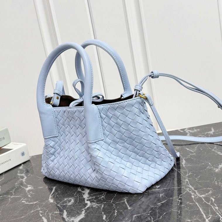 Кожаная двусторонняя сумка тоут Pinacoteca 24 см фото 5