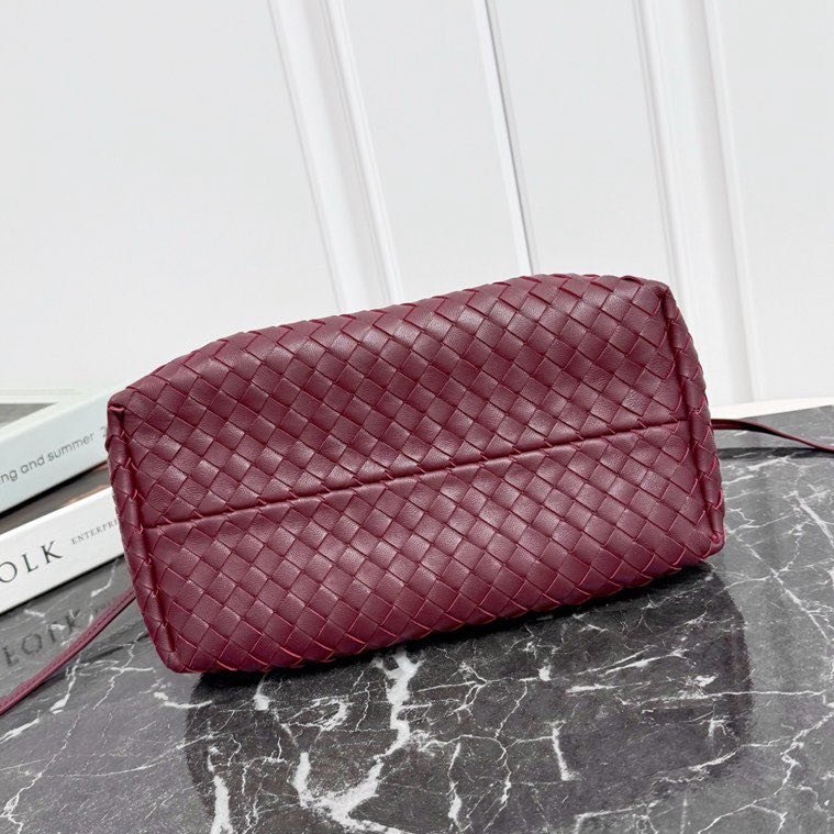 Кожаная двусторонняя сумка тоут Pinacoteca 24 см фото 6