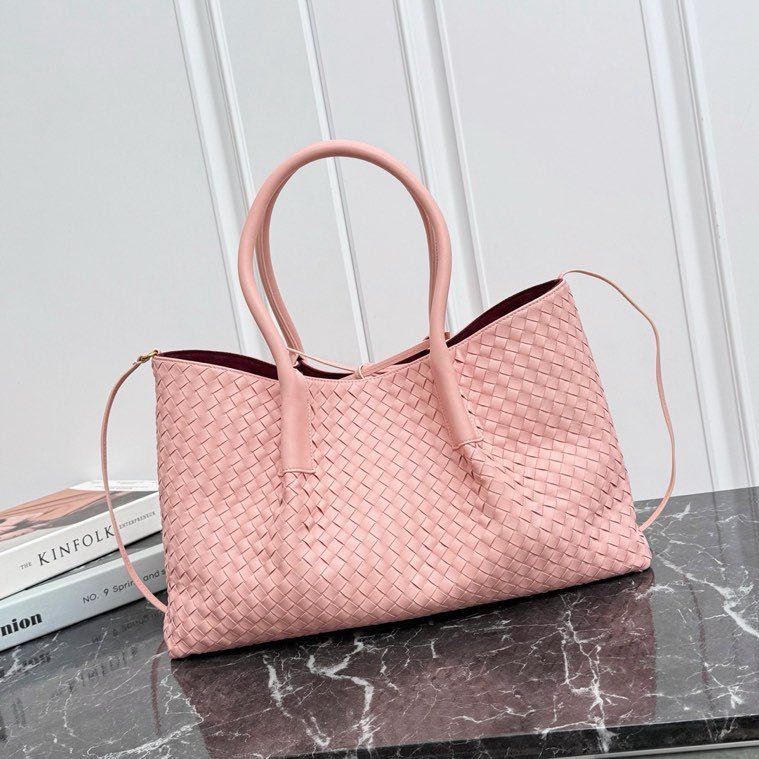 Кожаная двусторонняя сумка тоут Pinacoteca 43 см