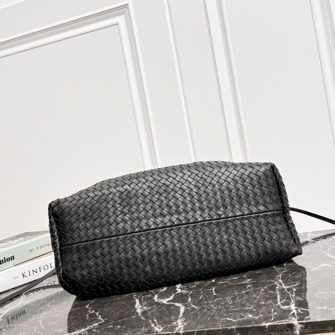 Кожаная двусторонняя сумка тоут Pinacoteca 43 см фото 4