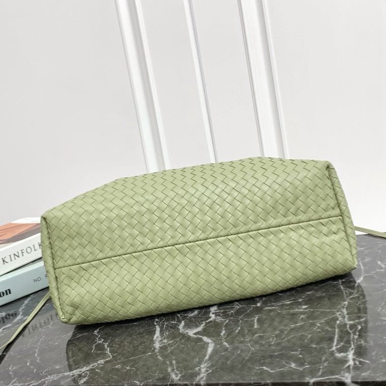 Кожаная двусторонняя сумка тоут Pinacoteca 43 см фото 6