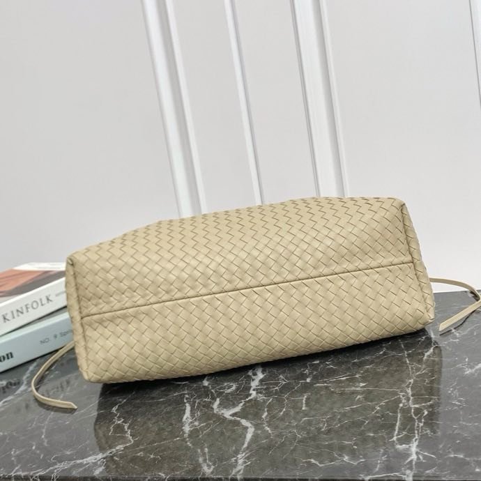 Кожаная двусторонняя сумка тоут Pinacoteca 43 см фото 6