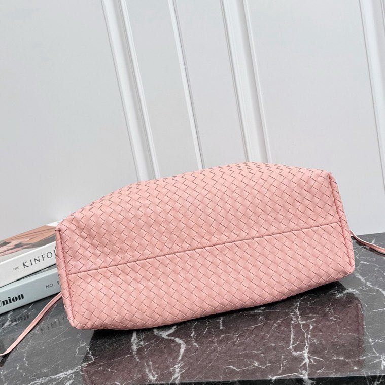 Кожаная двусторонняя сумка тоут Pinacoteca 43 см фото 6