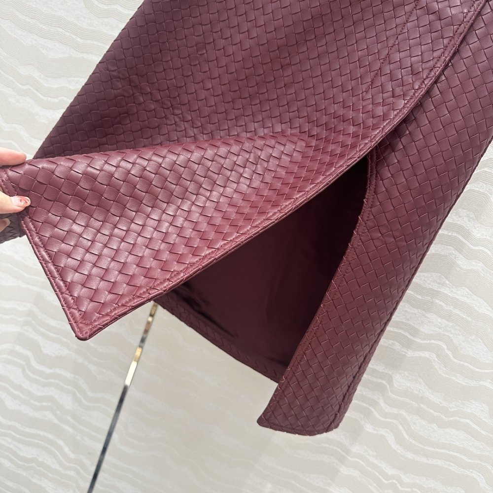 Leather skirt from slit фото 8