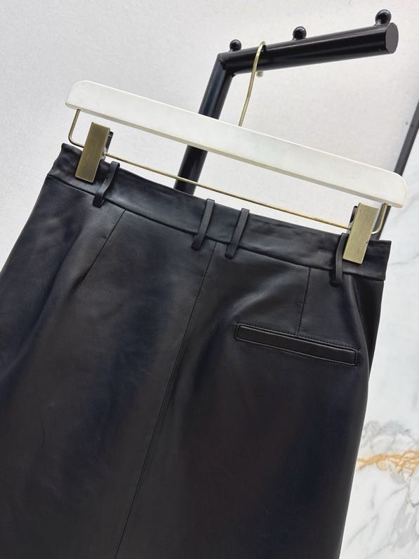 Leather skirt фото 4